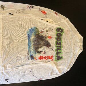 Teddy Fresh x Godzilla The Destroyer Mesh Top